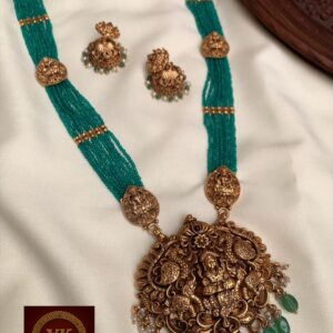 Beads Temple Jewellery Necklace Set -02