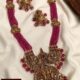 Beads Temple Jewellery Necklace Set -04